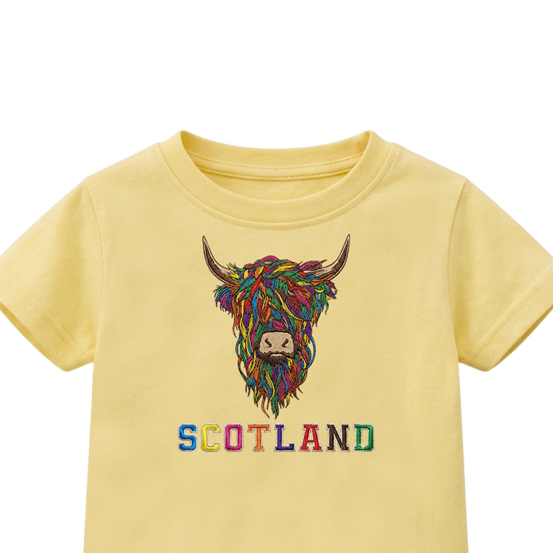 KIDS T-SHIRTS | EMB MLT COW 2