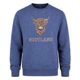 ADULT SWEATSHIRTS | EMB BR COW 1