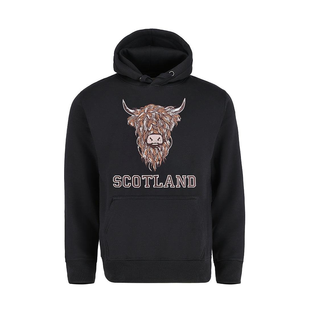 ADULT HOODIES | EMB BR COW1