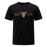 ADULT T-SHIRTS | EMB SCOT(MLT COW 2)LAND