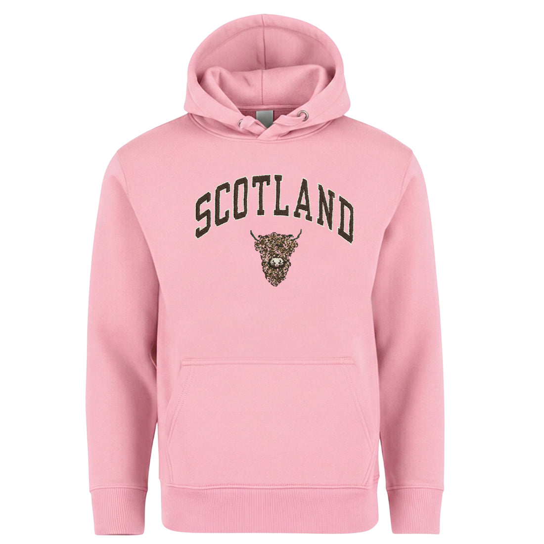 ADULT HOODIES | EMB SCT/BR COW 1
