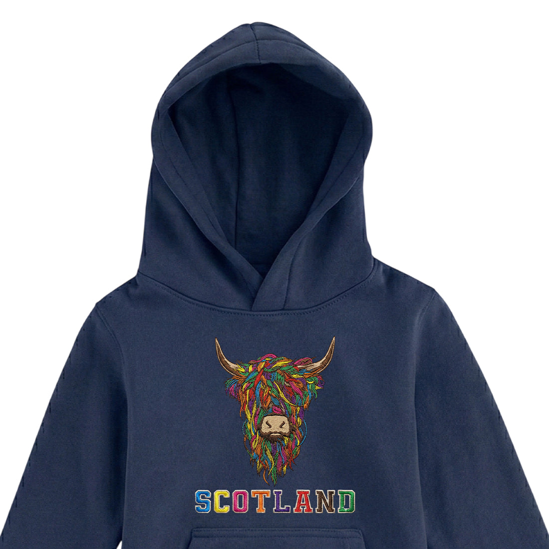 KIDS HOODIES | EMB MLT COW 2