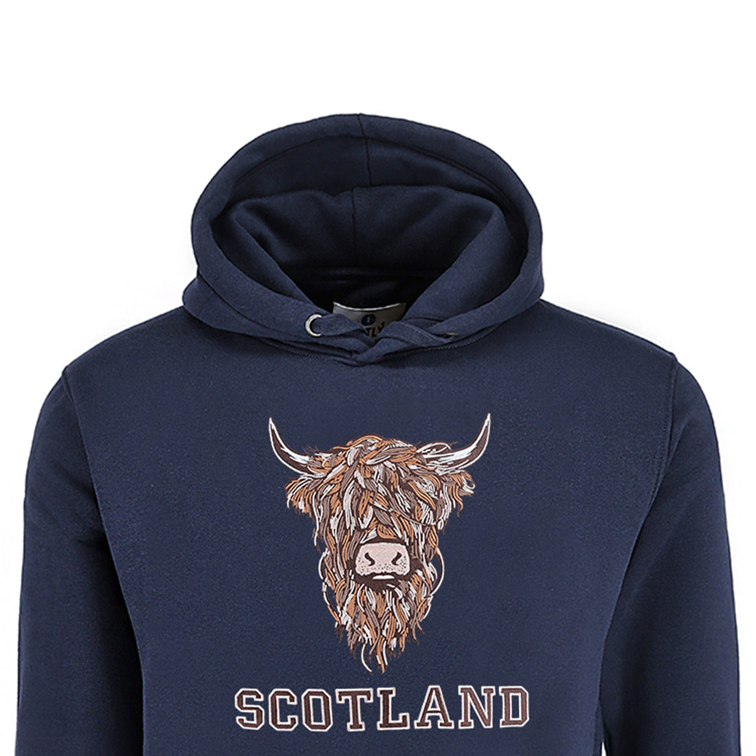 ADULT HOODIES | EMB BR COW1