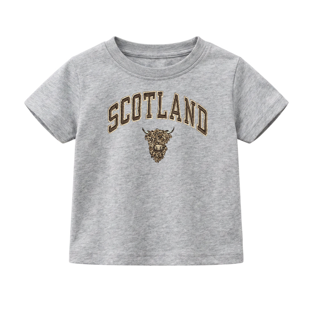 KIDS T-SHIRTS | EMB SCT/BR COW 1