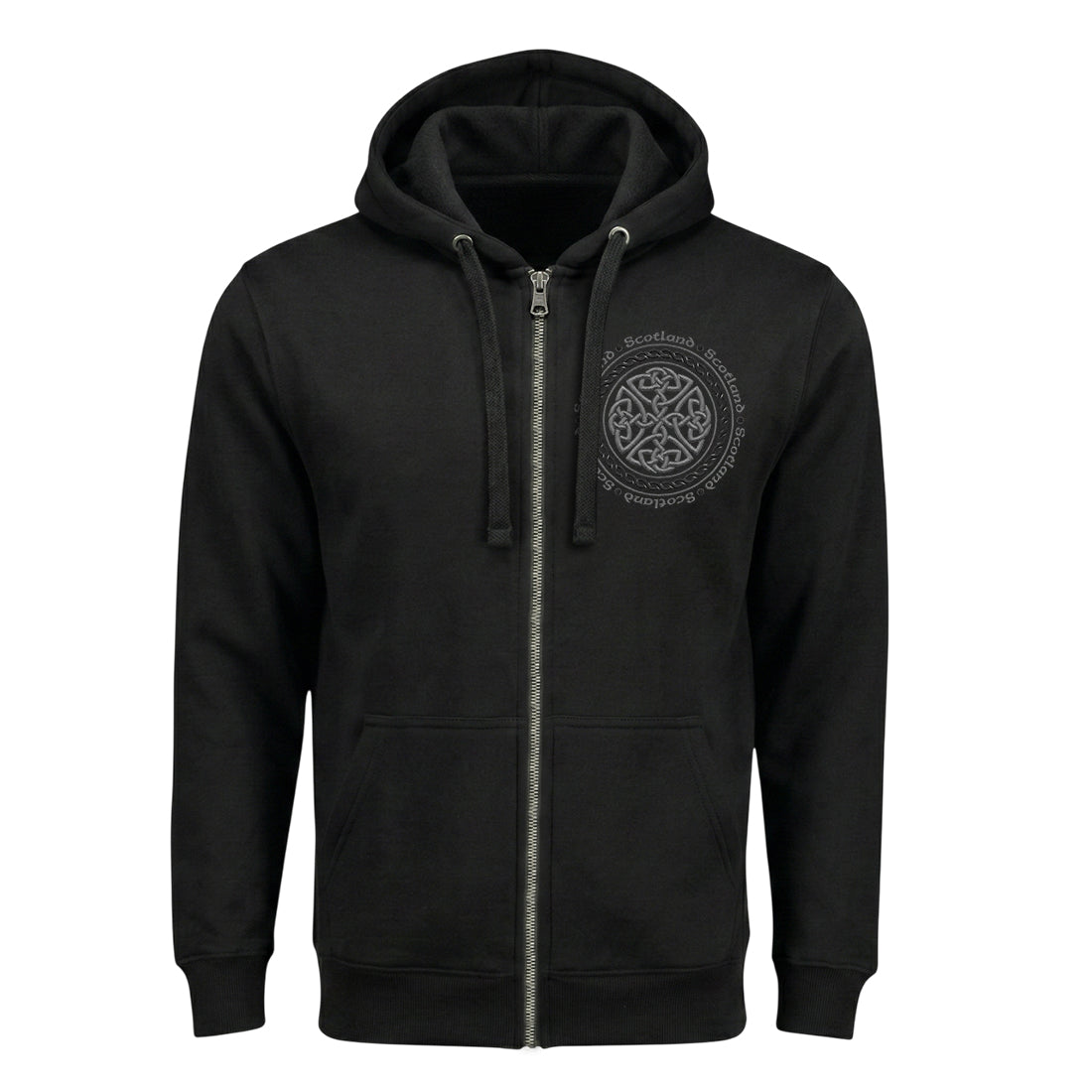 ADULT ZIPPERS | EMB CIRCLE CELTIC