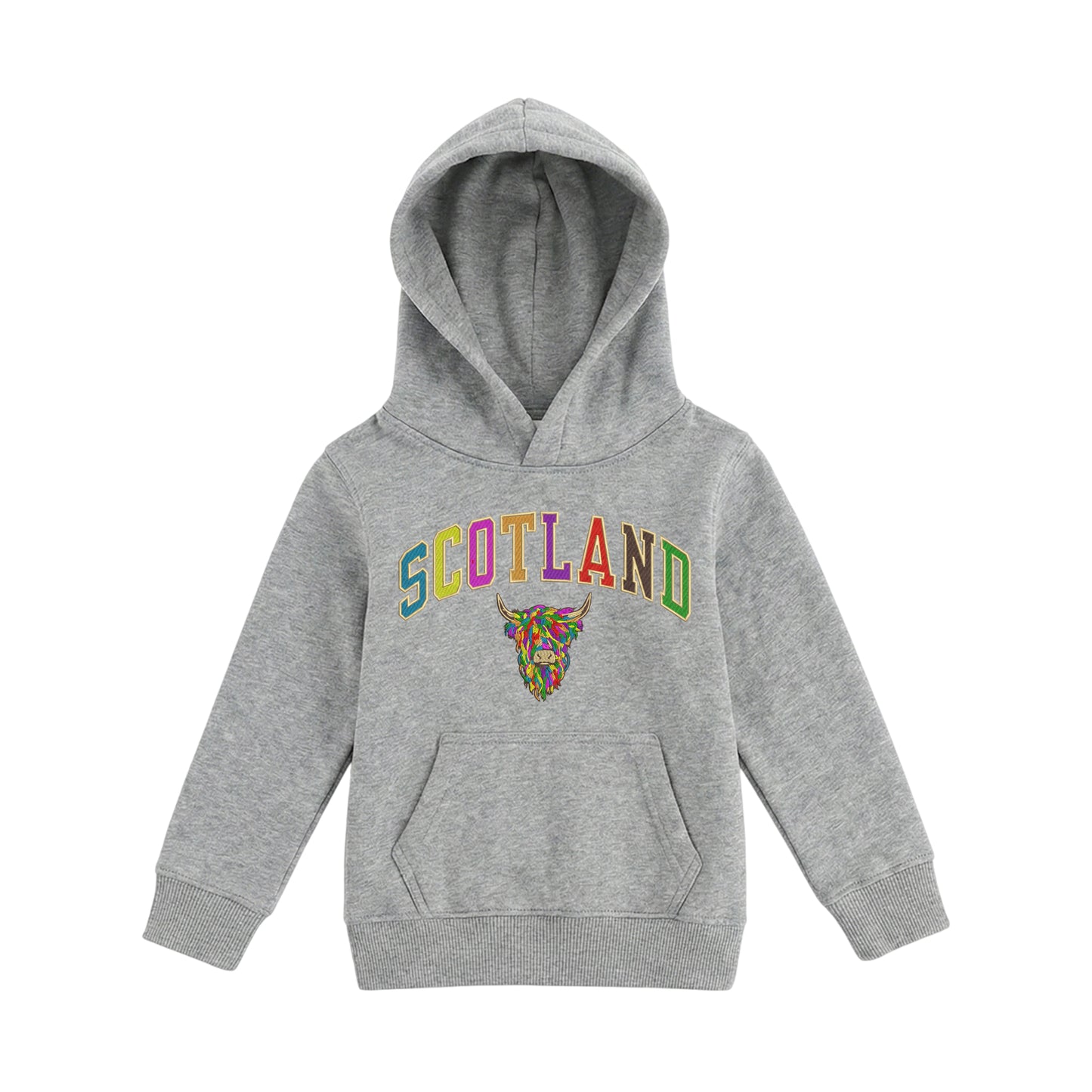 KIDS HOODIES | EMB SCT/MLT COW 2