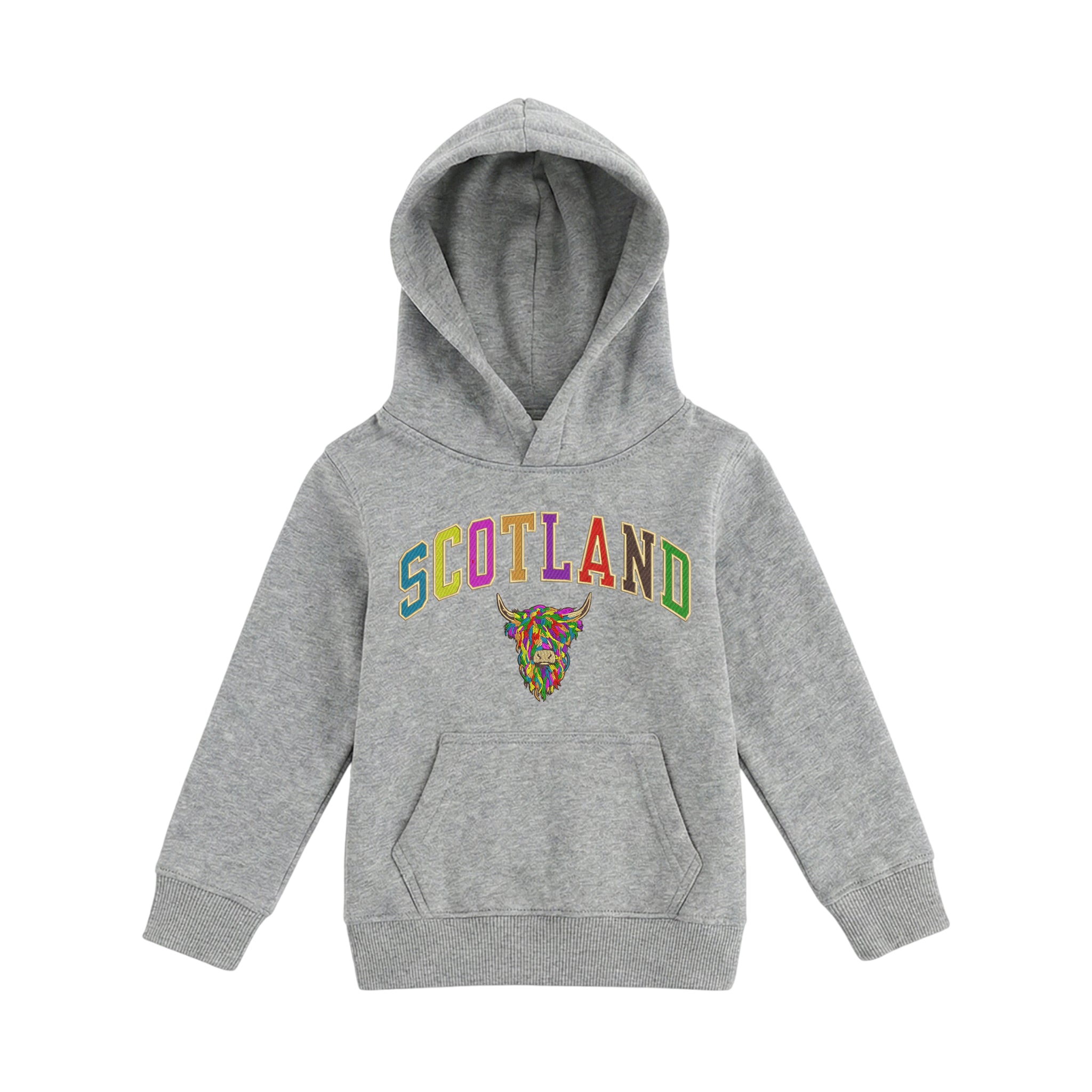 KIDS HOODIES | EMB SCT/MLT COW 2