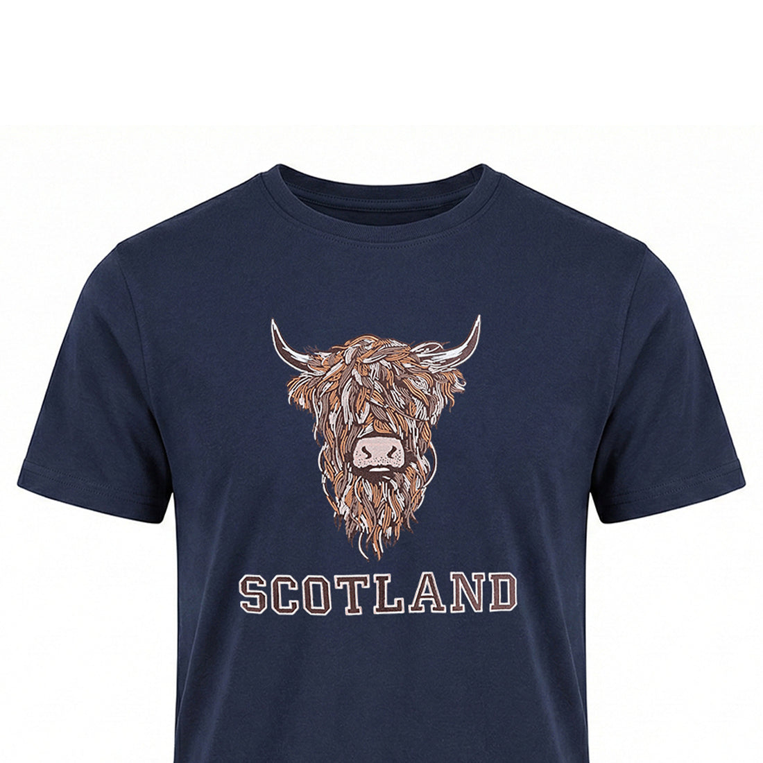 ADULT T-SHIRTS | EMB BR COW 1