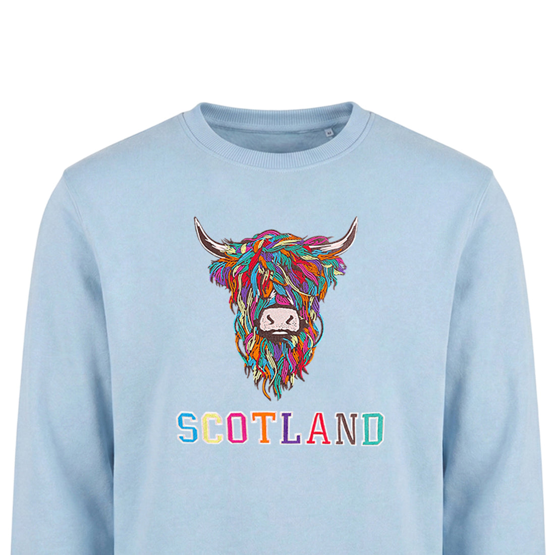 ADULT SWEATSHIRTS | EMB MLT COW 2