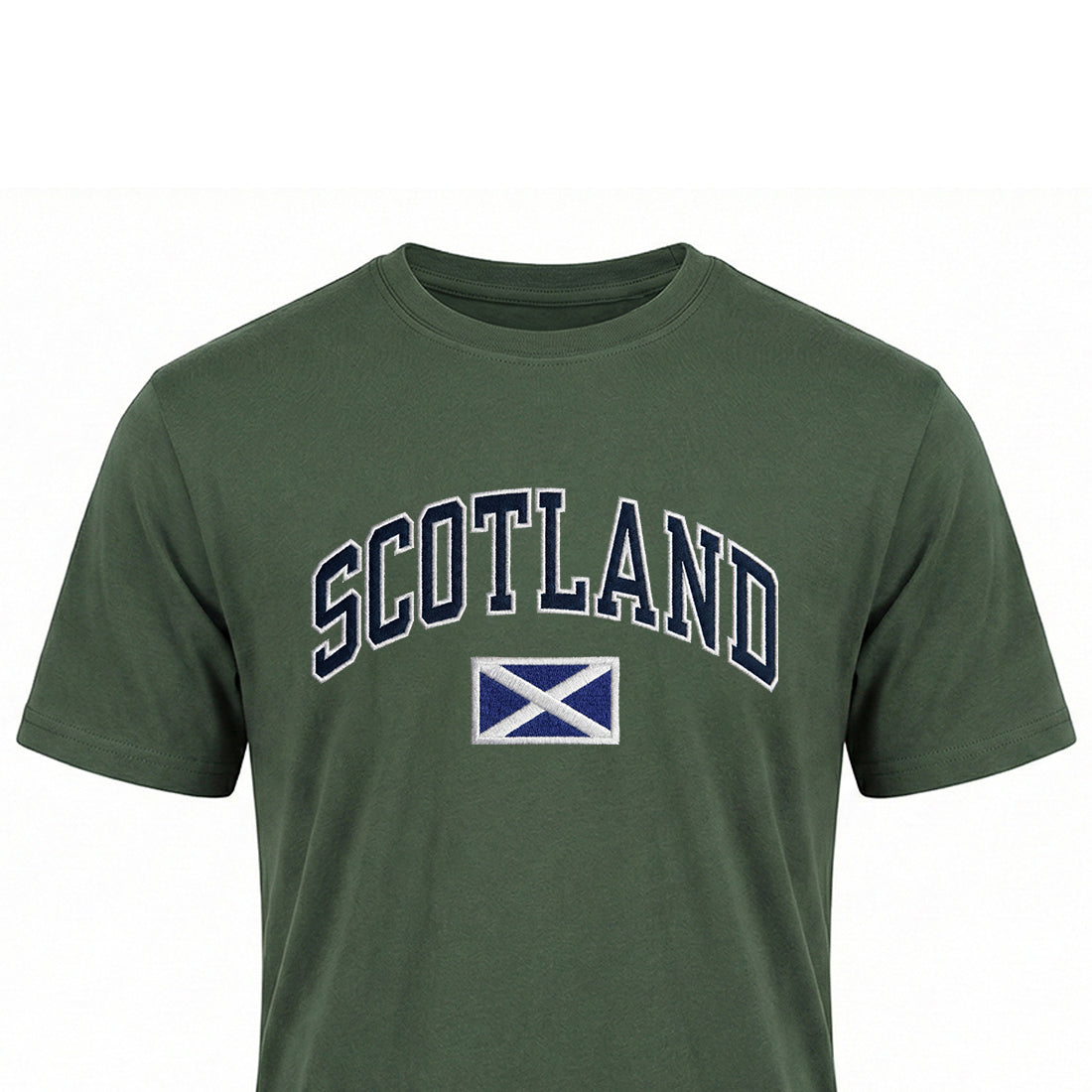 ADULT T-SHIRTS | NVY APL SCT/FLG