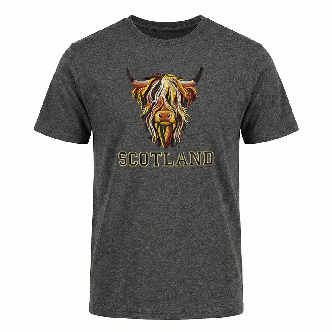 ADULT T-SHIRTS | EMB MLT COW 8