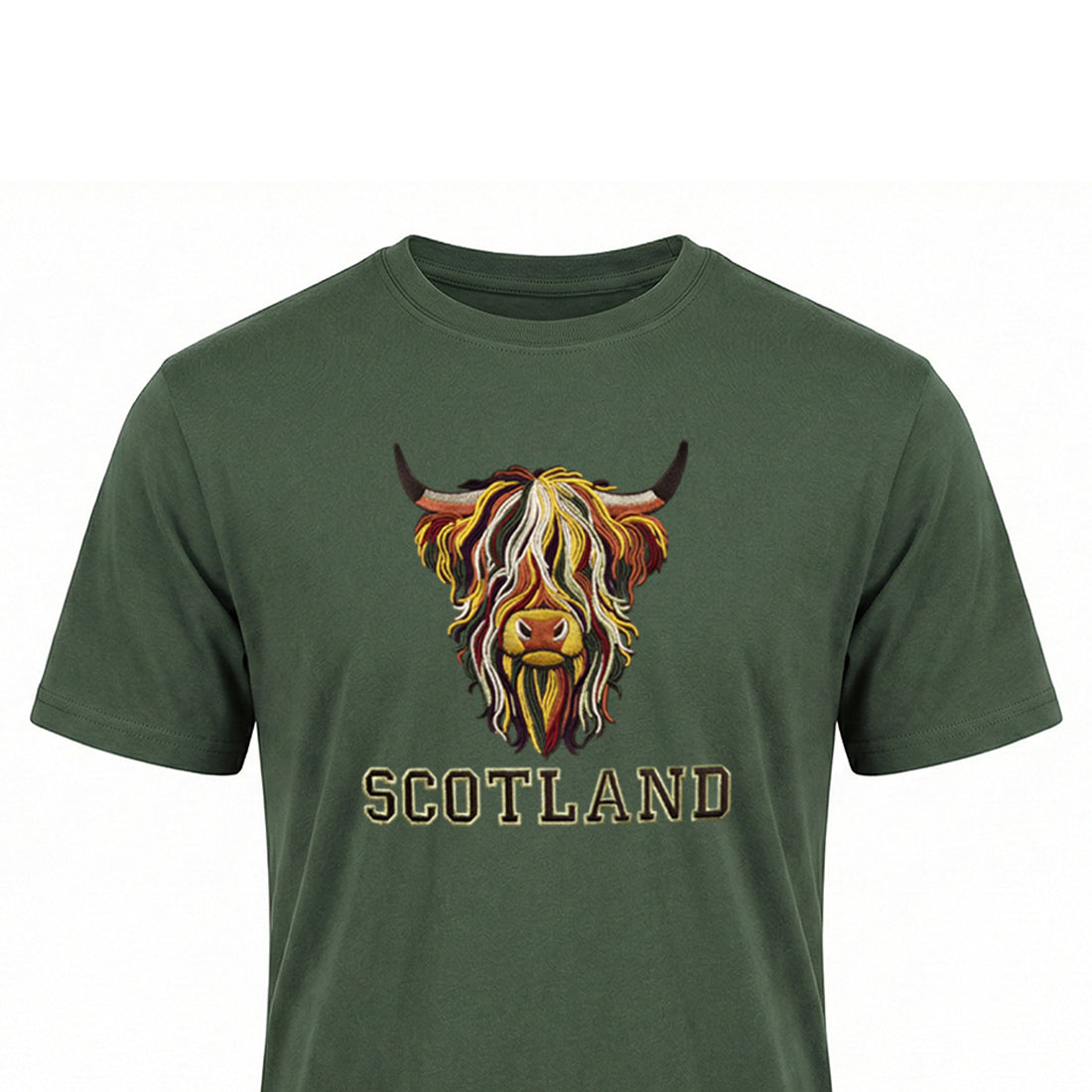 ADULT T-SHIRTS | EMB MLT COW 8