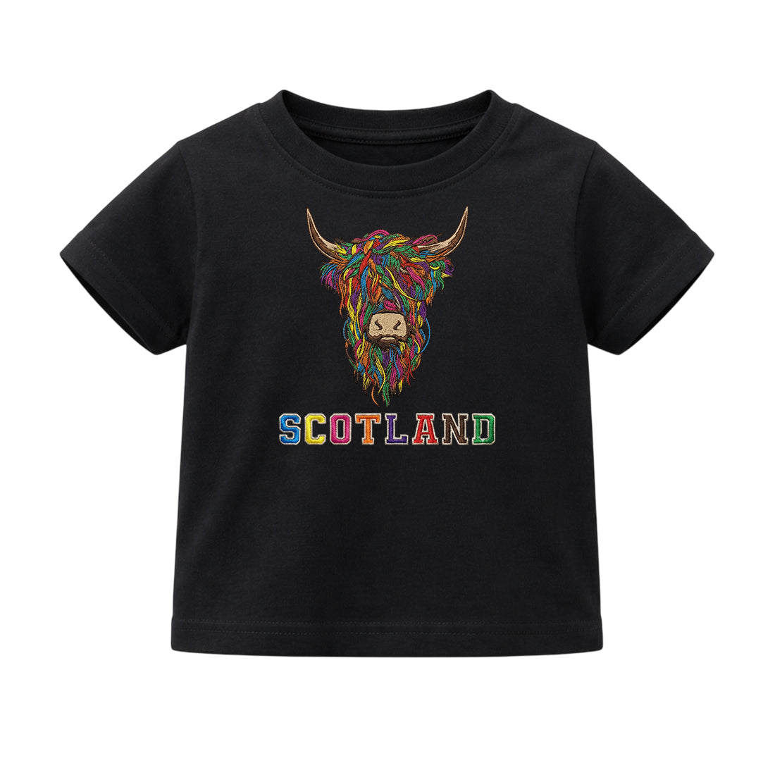KIDS T-SHIRTS | EMB MLT COW 2