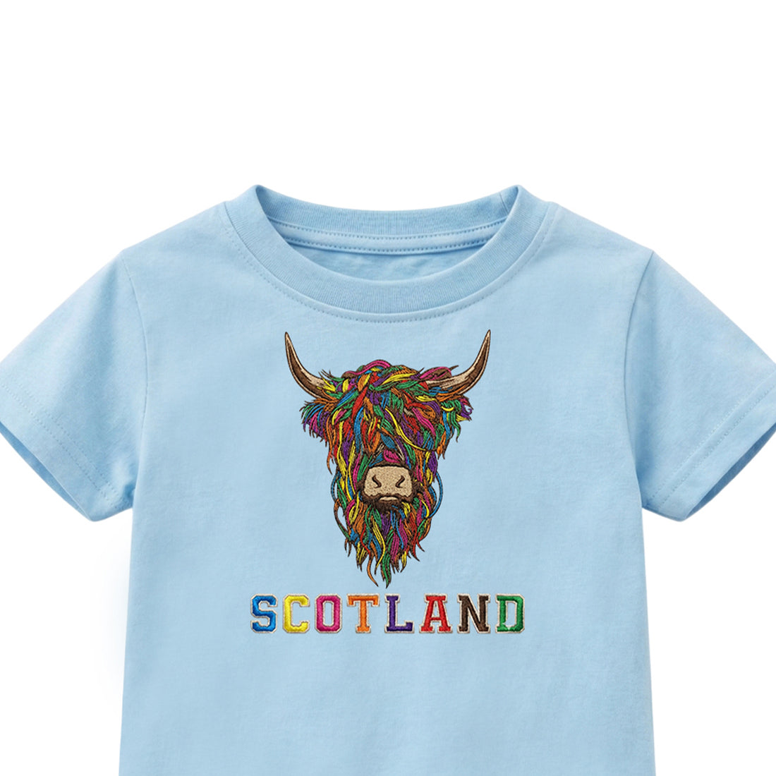 KIDS T-SHIRTS | EMB MLT COW 2
