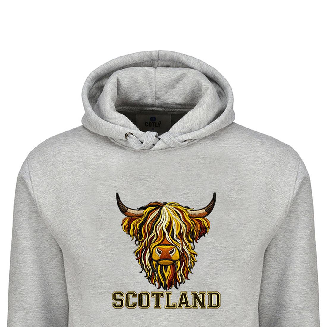 ADULT HOODIES | EMB MLT COW 8
