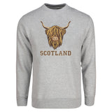 ADULT SWEATSHIRTS | EMB BR COW 5