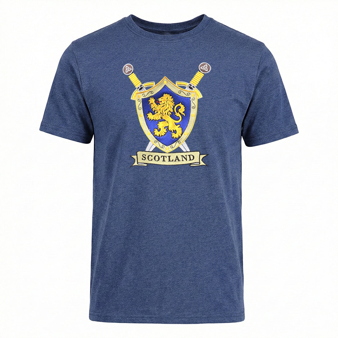 ADULT T-SHIRTS | EMB SHIELD LION