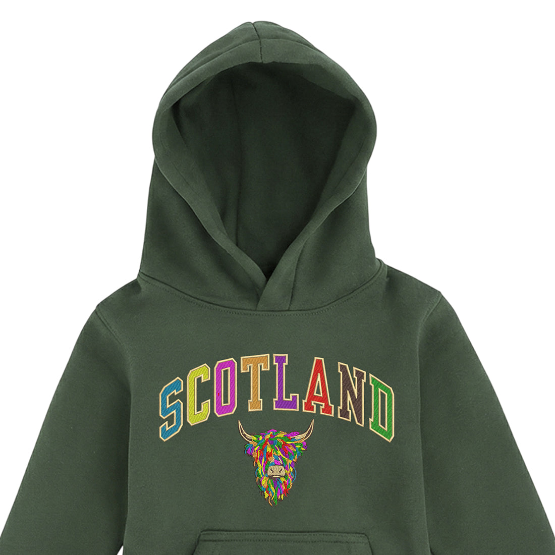 KIDS HOODIES | EMB SCT/MLT COW 2