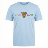ADULT T-SHIRTS | EMB SCOT(MLT COW 2)LAND