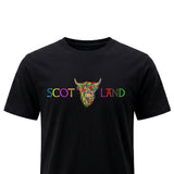 ADULT T-SHIRTS | EMB SCOT(MLT COW 2)LAND