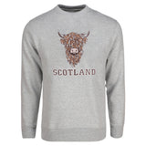 ADULT SWEATSHIRTS | EMB BR COW 1