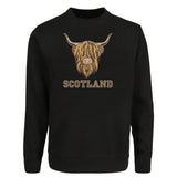 ADULT SWEATSHIRTS | EMB BR COW 5
