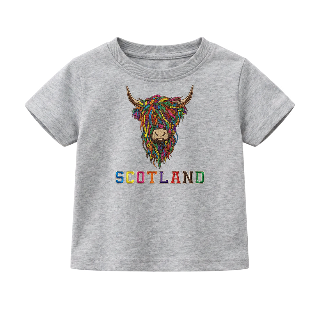 KIDS T-SHIRTS | EMB MLT COW 2