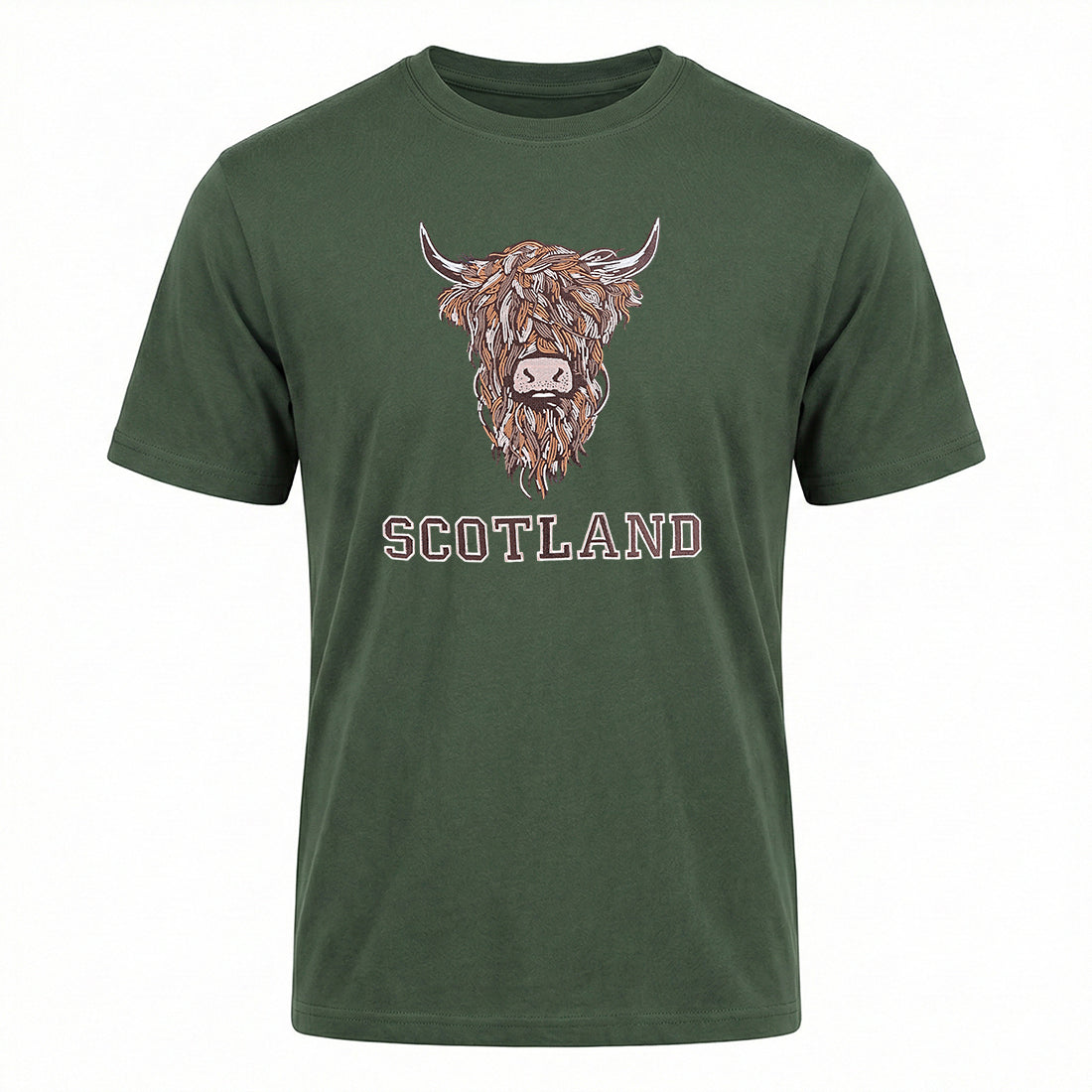 ADULT T-SHIRTS | EMB BR COW 1