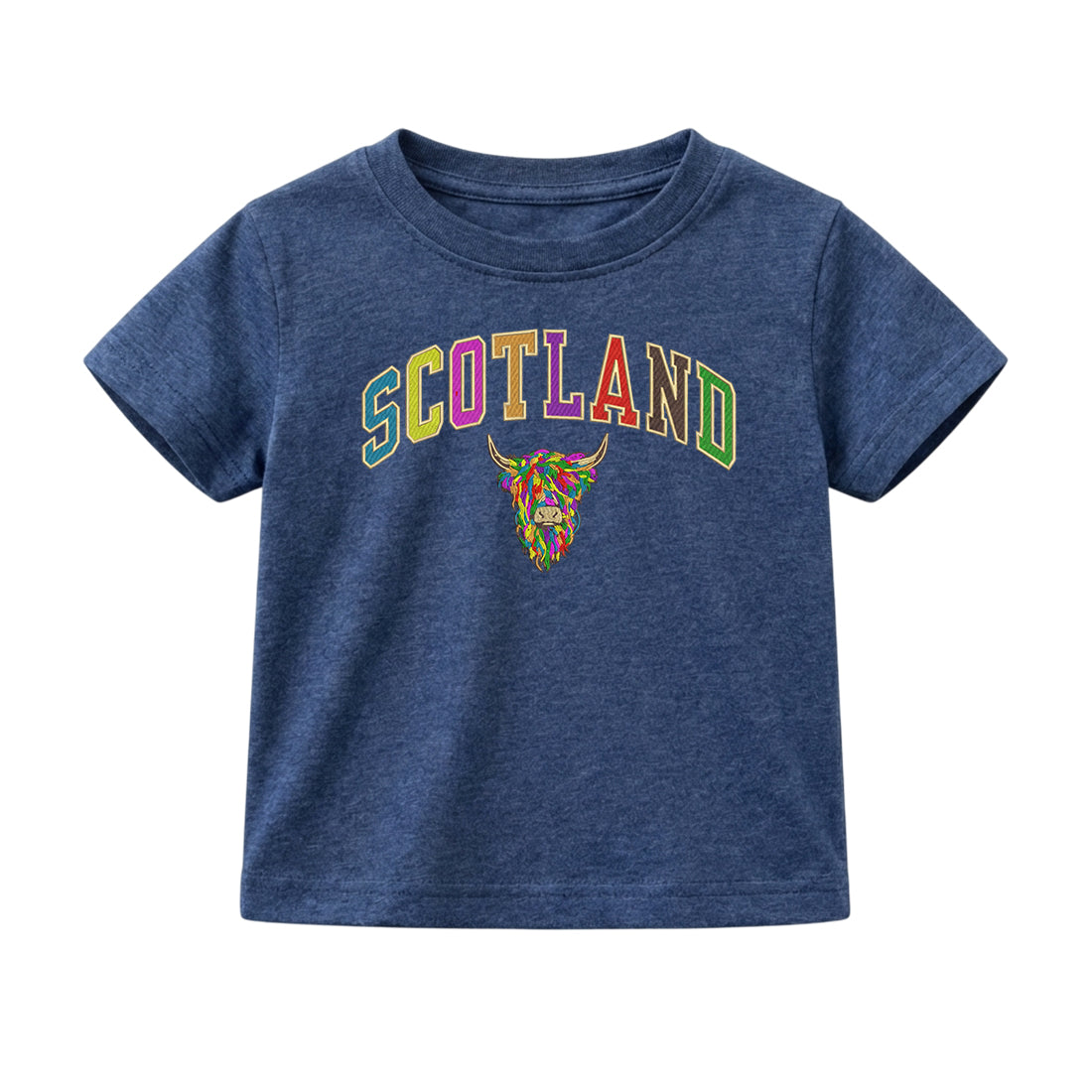 KIDS T-SHIRTS | EMB SCT/MLT COW 2