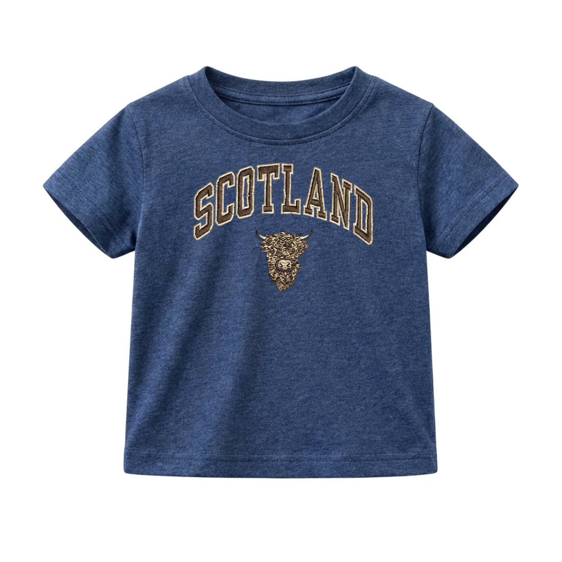 KIDS T-SHIRTS | EMB SCT/BR COW 1