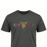 ADULT T-SHIRTS | EMB SCOT(MLT COW 2)LAND