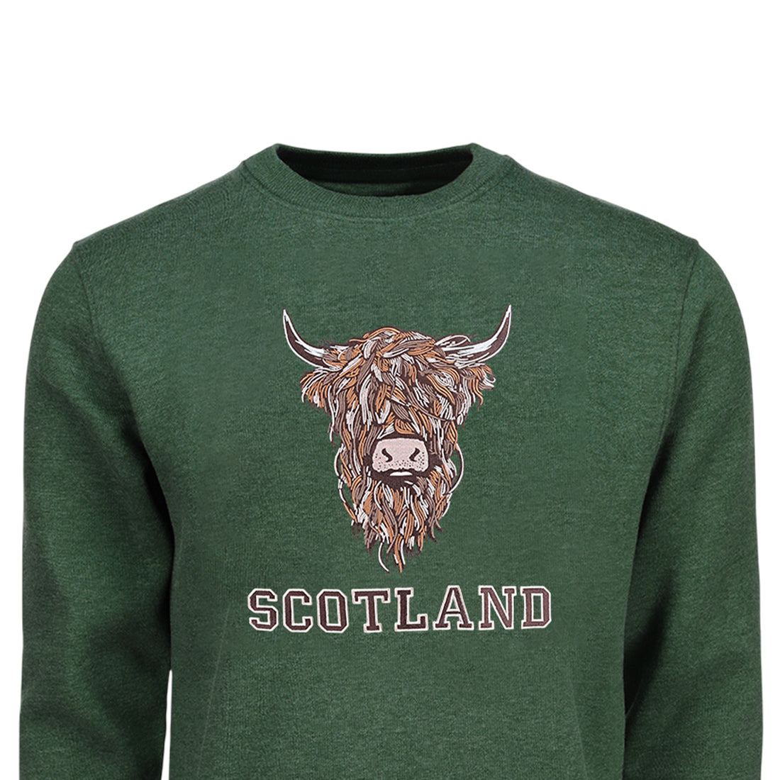 ADULT SWEATSHIRTS | EMB BR COW 1