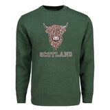 ADULT SWEATSHIRTS | EMB BR COW 1
