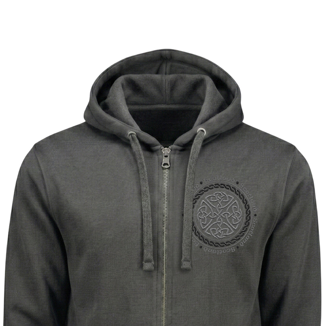 ADULT ZIPPERS | EMB CIRCLE CELTIC