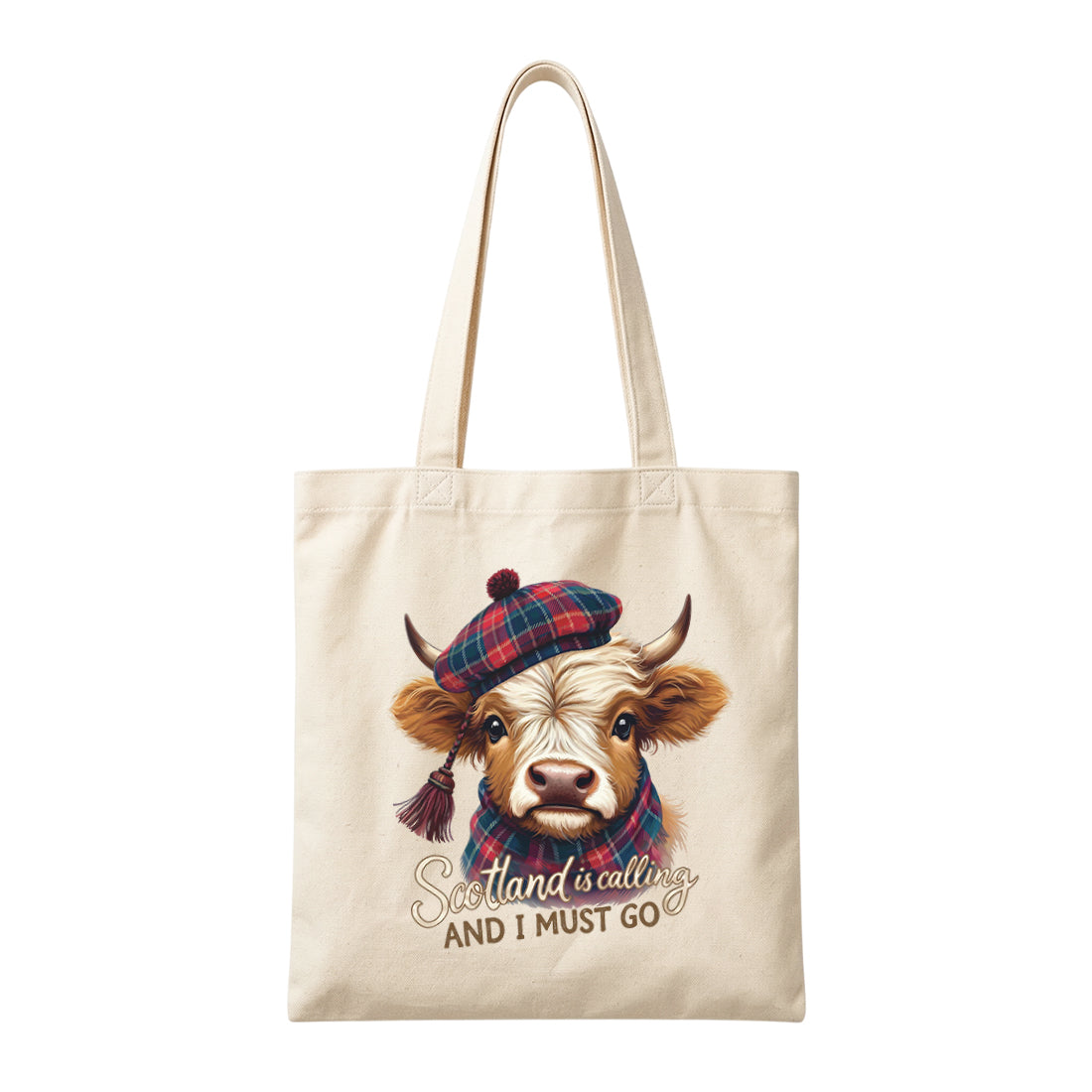 TOTE BAGS | SP - COW FACE/SCOTLAND IS CALLING
