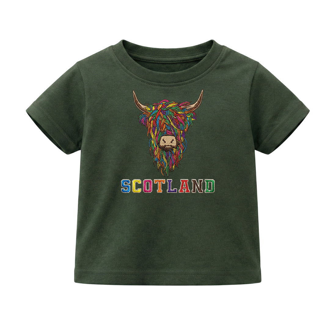 KIDS T-SHIRTS | EMB MLT COW 2